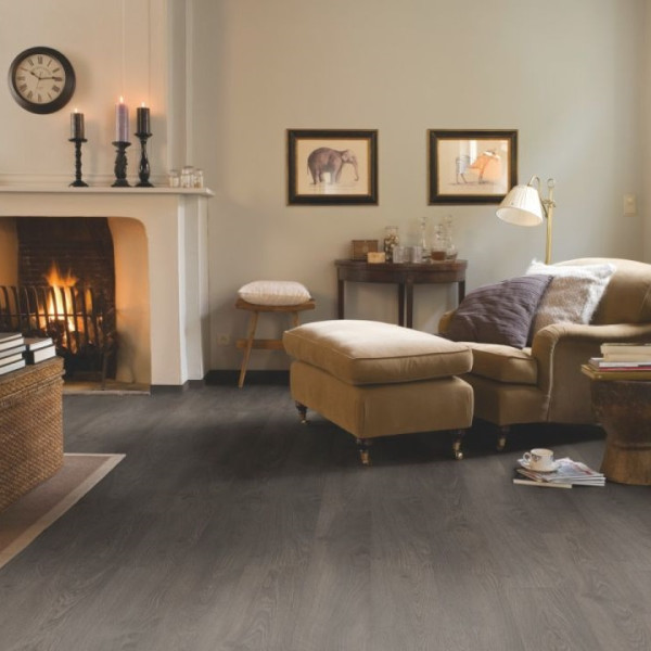 Ламинат Quick Step Classic CLM1382 Доска Дуба серого старинного, 32 класс, Толщина 8 мм, 1,596 м2