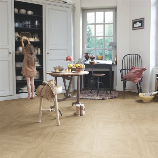 Ламинат Quick Step Castle CAU 4160 Дуб Капучино, 33 класс, Толщина 12 мм, 1,426 м2