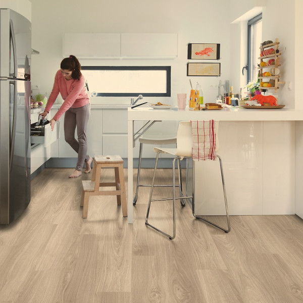 Ламинат Clix Floor Plus CXP085 Дуб Серый серебристый, 32 класс, Толщина 8 мм, 1,596 м2